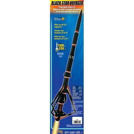 Estes Black Star Voyager Model Rocket Kit Multi-Colored