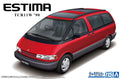 Aoshima Toyota TCR11W ESTIMA TWIN MOON ROOF 1990 1/24th Scale Plastic Car Model Kit No. AOS05753