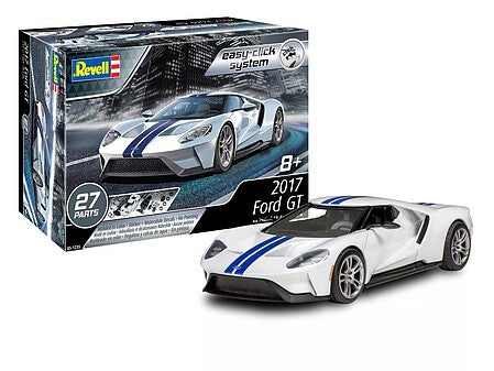 Revell Easy Click System 2017 Ford GTO 1/24th Scale Plastic Model No. 85-1235