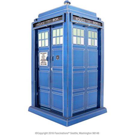 Fascinations Metal Earth Doctor Who Tardis 3D Laser Cut Model