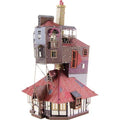Fascinations The Burrow in Color Harry Potter Metal Model