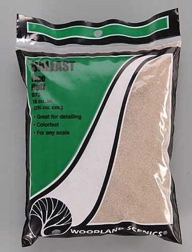 Woodland Scenics Fine Buff Ballast Ground Cover No. WDS73