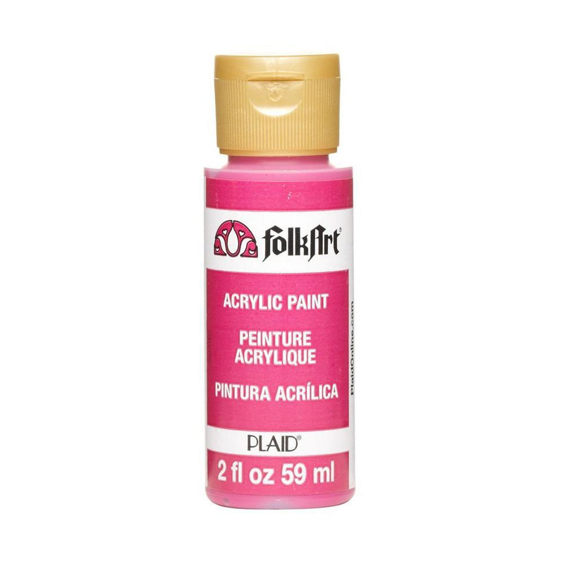FolkArt Acrylic Matte Finish Paint 2oz-Magenta