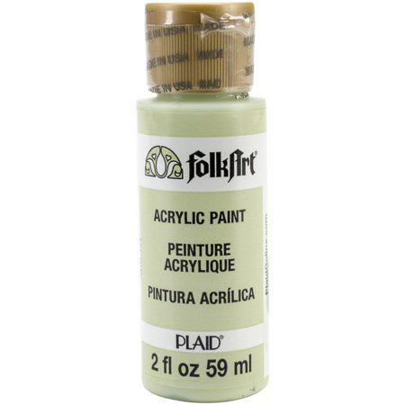 FolkArt Acrylic Paint Matte Finish  2oz-Soft Apple No. 526