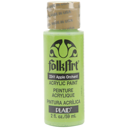 FolkArt Acrylic Paint  Matte Finish 2oz-Apple Orchard No. 2241
