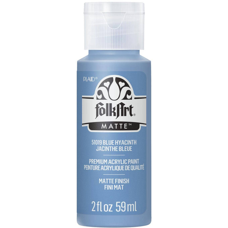 FolkArt Matte Acrylic Paint 2 oz: Blue Hyacinth