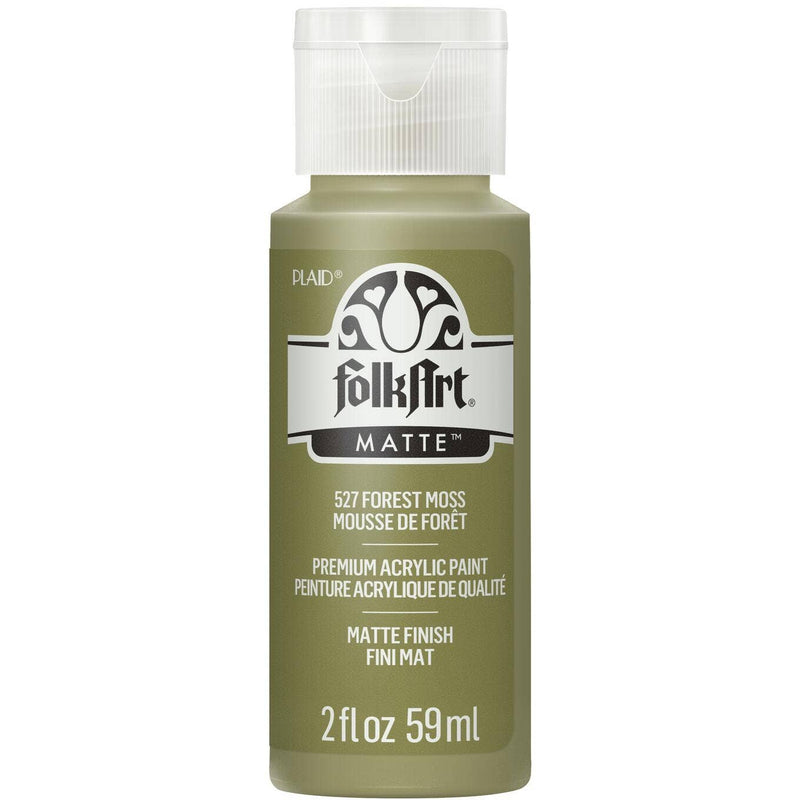 FolkArt Matte Acrylic Paint 2 oz: Forest Moss