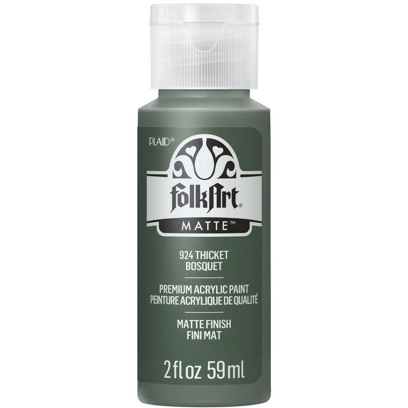 FolkArt Matte Acrylic Paint 2 oz: Thicket