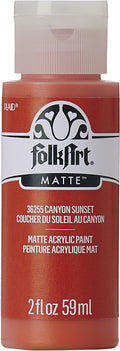FolkArt Matte Acrylic Paint 2oz-Canyon Sunset No. 36255