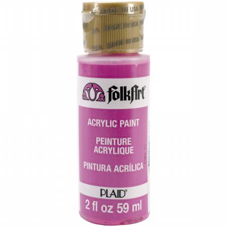 Folk Art Acrylic Matte Finish Paint 2oz-Podge Pink No. 2390