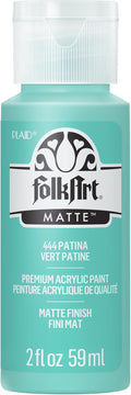 Folk Art Acrylic Paint Matta Finish  2oz Patina Color No.444