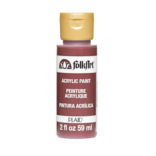 Folk Art Acrylic Paint Matte Finish 2oz-Black Cherry Color No. 224
