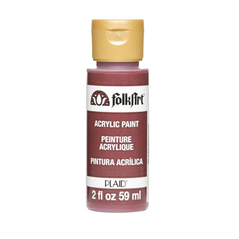 Folk Art Acrylic Paint Matte Finish 2oz-Black Cherry Color No. 224