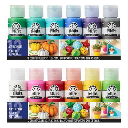 Folk Art Acrylic Paint Set FESTIVAL Oz Piece