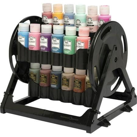 Folk Art Arts and Crafts 2 oz Paint Bottle Rotational Organizer No. 31100