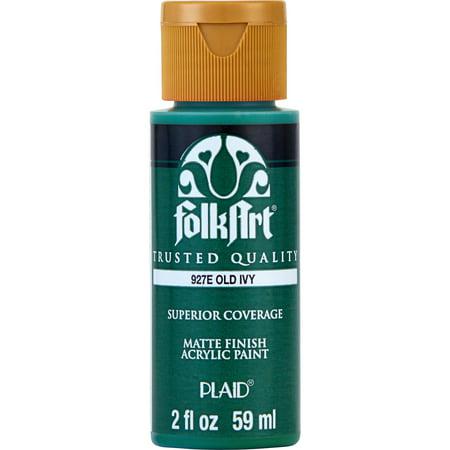 Folk Art N0. 927 Acrylic Craft Paint Matte Finish Ivy 2 Fl Oz