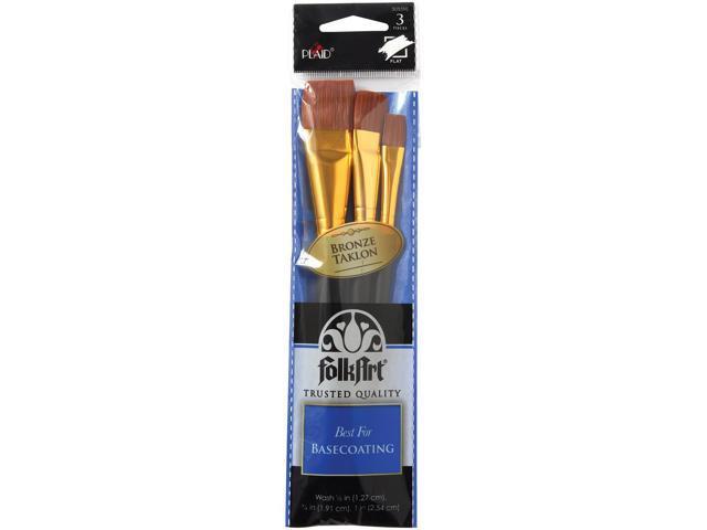 Folk Art Plaid Nylon Brush Set No. 50559
