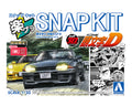 Aoshima Snap Kit Initial D Nakazatos GT-R 1/32nd Scale Plastic Model No. 20043