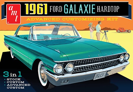 AMT 1961 Ford Galaxie Hardtop Advanced Plastic Customizing Kit 1:25th Scale No. AMT1430/12