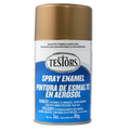 Testors Enamel Metallic Gold Spray Paint 3oz No. 1244T