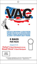 HEPA Backpack Vac Bags (fits Perfect Pb1006) by Envirocare 9 Pack