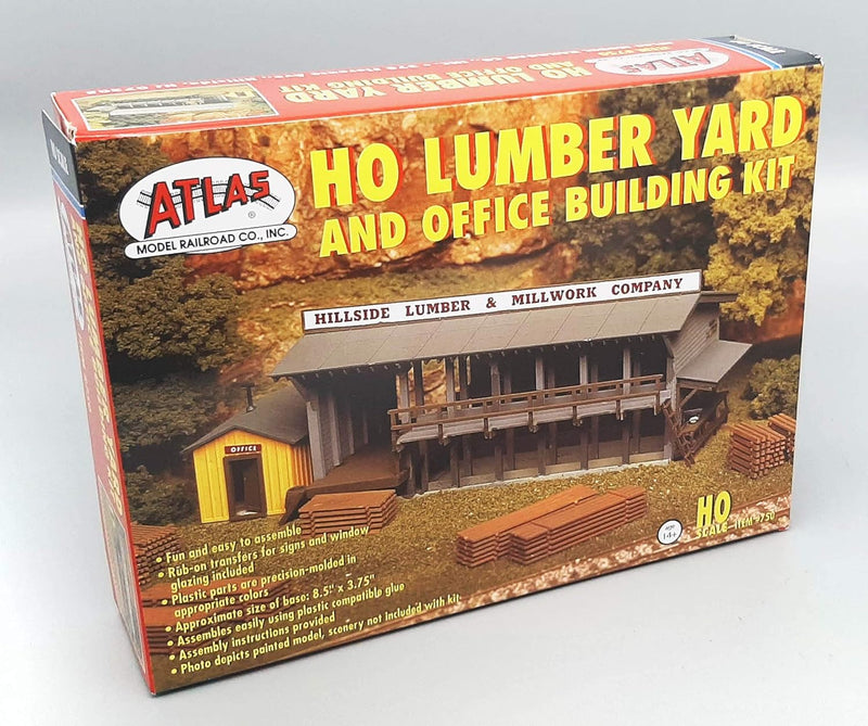 HO Lumber Yard & Office Kit