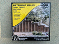 HO Retaining Walls Timber C 1260