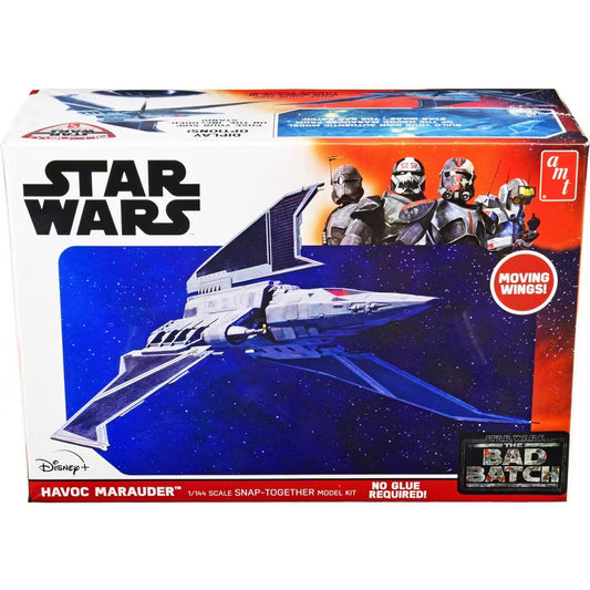 AMT Star Wars Havoc Marauder 1/144th Scale Plastic Snap-Together Model Kit No. AMT48/12
