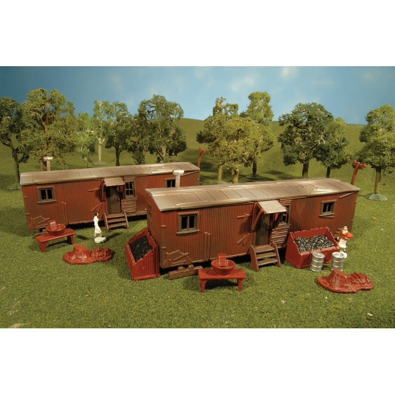Plasticville HO Scale Railroad Work Sheds No. 45175
