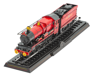 Metal Earth Harry Potter Hogwarts Express with Track Steel Model No. MMS477
