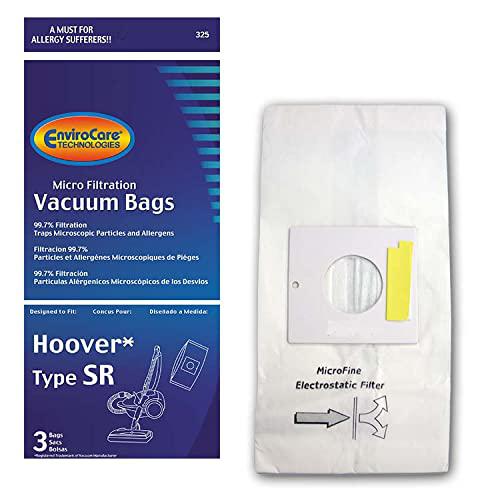 Hoover Type SR Vacuum Bags with Microfiltration Vacuum Cleaners by EnviroCare 325
