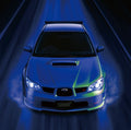 Fujimi Subaru Impreza WRX STI GTW Wing 1/24th Scale Plastic Car Model No. FUJMI048338