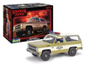 14558 Level 4 Jim Hoppers 1985 Chevrolet K5 Blazer 2016-Current TV Series 1-25 Scale Stranger Things Model Kit
