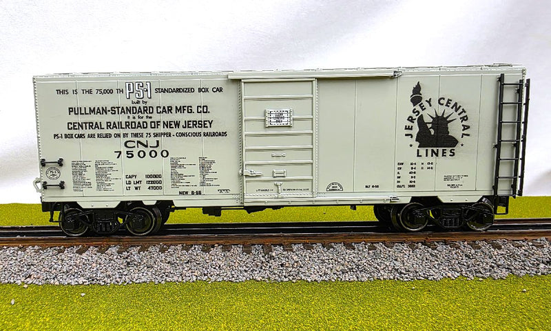 Ready Made Trains Boxcar Jersey Central Lines O Scale RMT964261