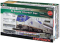 Kato N Scale Starter Set Amtrak P42 and Superliner