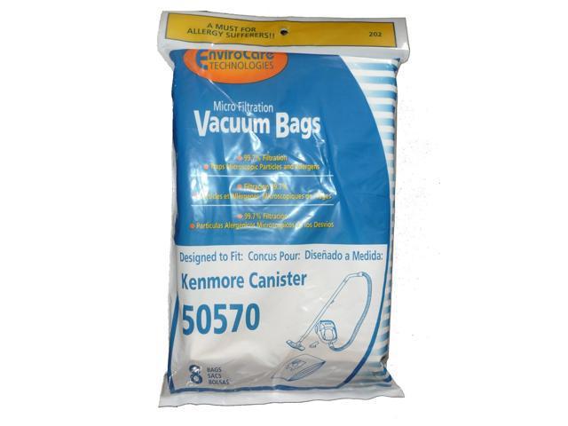 Kenmore I Ultra Care 50570 Sears Vacuum Bag Vacuum Cleaners 8 Bags per Pack