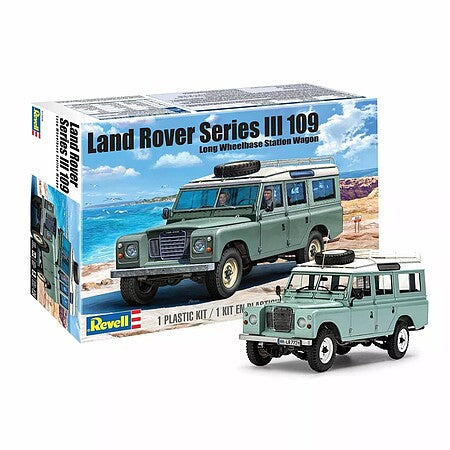 Revell 85-4498 Land Rover Series III 109 Model Truck Kit 1:24 Scale 184-Piece Skill Level 5 Plastic Model Building Kit