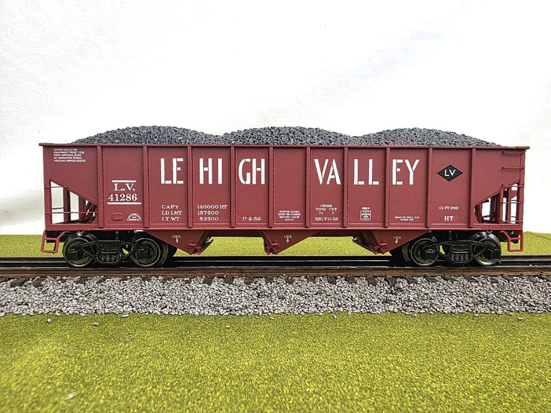 Ready Made Trains 3 Bay Hopper Lehigh Valley O Scale No. RMT66238