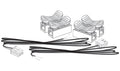 Woodland Scenics Just Plug Linker Plugs 6 Pack No. JP5685