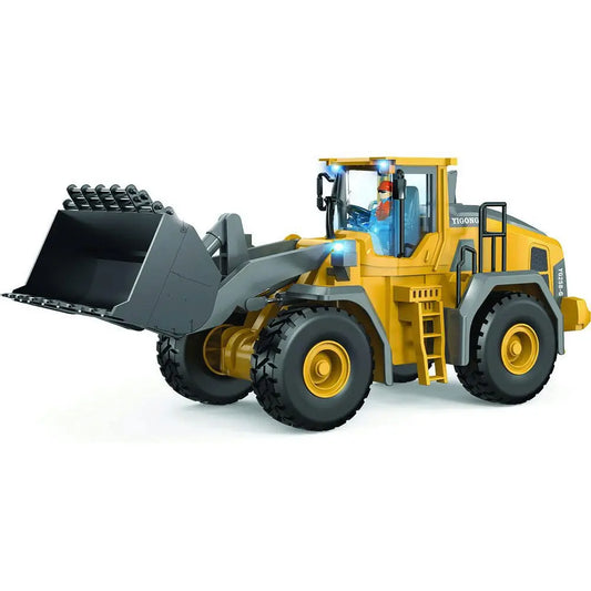 Yi Gong Toys R/C 2.4 Ghz Remote Control Wheel Loader W/Lights & Sound No. 28990