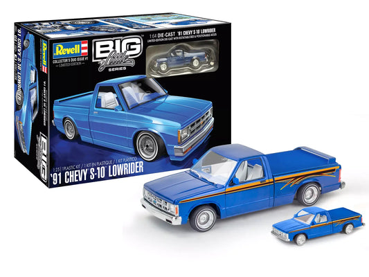 Revell Big & Little Series '91 Chevy S-10 Lowrider Plastic Model 1:25th Scale No. 14562
