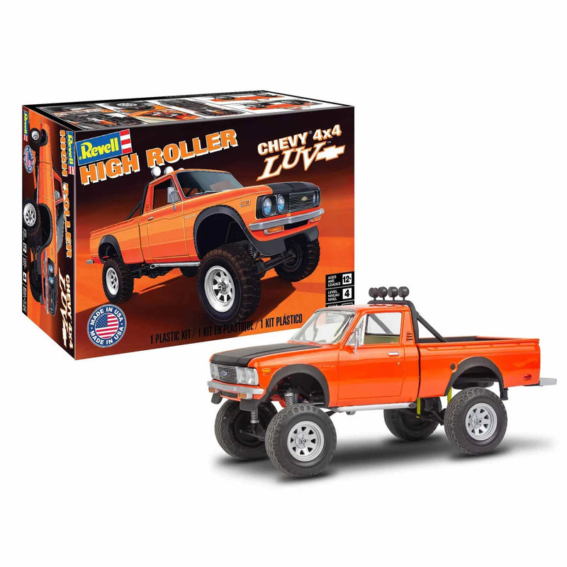 Revell 1/25th Scale High Roller Chevy 4X4 Luv Plastic Model Kit No. RMX14576