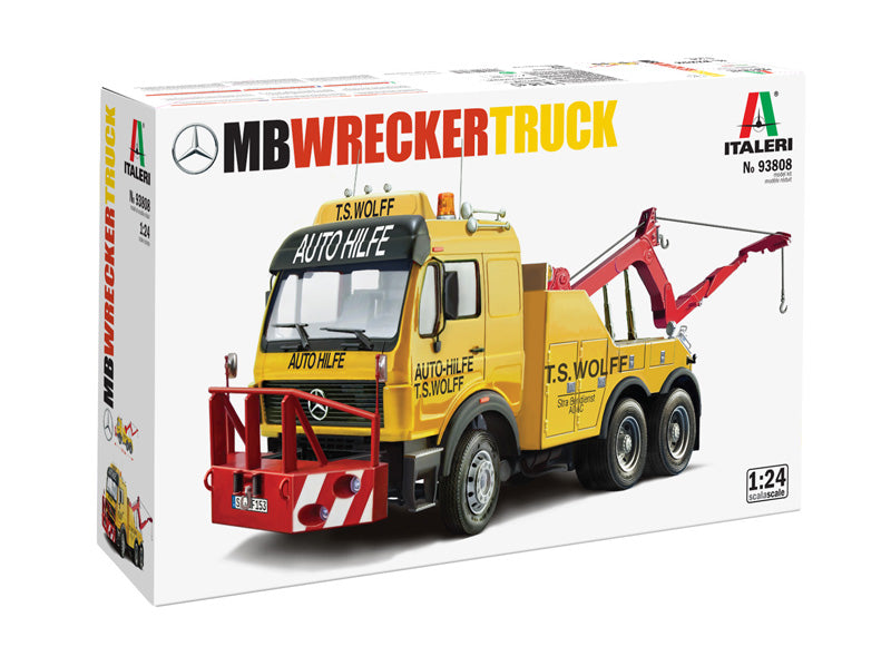 Italeri 1/24th Scale MB Wrecker Truck Plastic Model Kit No. ITA93808
