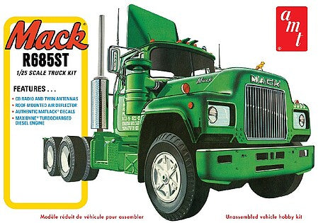 AMT Mack R685ST 1/25th Scale Plastic Truck Model Kit No. AMT/ 1039