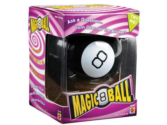 Mattel Games Fortune Telling Novelty Magic 8 Ball Toy