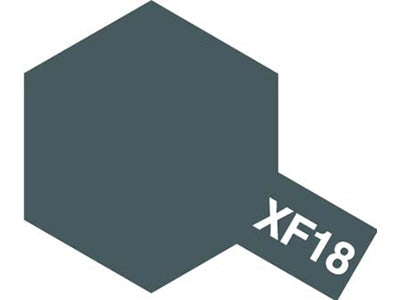 Tamiya XF-18 Mini Medium Blue Acrylic Paint No.81718