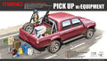 Meng Pick Up w/Equipment 1/35th Scale Plastic Truck Moel No.