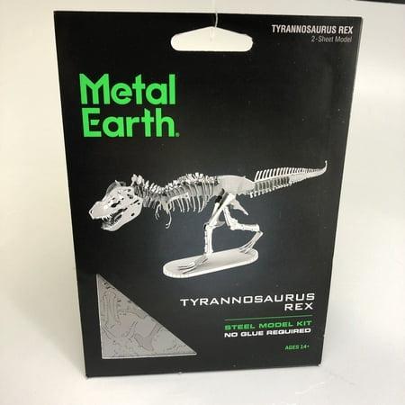 Metal Earth Tyrannosaurus Rex Skeleton 3D Metal Model Kit Fascinations