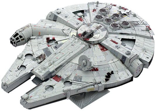 Metal Earth Premium Series Star Wars Millennium Falcon Steel Model Kit No. ICX235