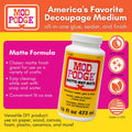 Mod Podge Matte: 16 oz